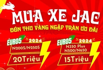 Xe tải Jac khuyến mại lớn khi mua xe tại đại lý xe tải Jac ô tô  Miền Bắc